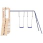 vidaXL Parque infantil de exterior madera maciza de pino vidaXL Parque infantil de exterior madera maciza de pino