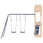 vidaXL Parque infantil de exterior madera maciza de pino vidaXL Parque infantil de exterior madera maciza de pino