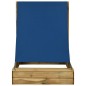 vidaXL Arenero con tejado de madera de pino impregnada 160x100x133 cm vidaXL Arenero con tejado de madera de pino impregnada 160x100x133 cm