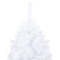 vidaXL Árbol de Navidad preiluminado con luces y bolas blanco 180 cm vidaXL Árbol de Navidad preiluminado con luces y bolas blanco 180 cm