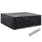 vidaXL Fundas de muebles de jardín 2 uds 8 ojales 250x210x90 cm vidaXL Fundas de muebles de jardín 2 uds 8 ojales 250x210x90 cm