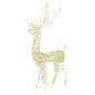 vidaXL Adorno de renos de Navidad acrílico 2 uds blanco cálido 120 cm vidaXL Adorno de renos de Navidad acrílico 2 uds blanco cálido 120 cm