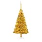 vidaXL Árbol de Navidad preiluminado con luces y bolas dorado 180 cm vidaXL Árbol de Navidad preiluminado con luces y bolas dorado 180 cm