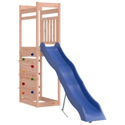 vidaXL Parque infantil de exterior madera maciza Douglas