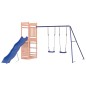 vidaXL Parque infantil de exterior madera maciza Douglas