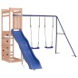 vidaXL Parque infantil de exterior madera maciza Douglas
