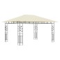 vidaXL Cenador con mosquitera y tira luz LED crema 4x3x2,73m 180 g/m² vidaXL Cenador con mosquitera y tira luz LED crema 4x3x2,73m 180 g/m²
