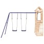vidaXL Parque infantil de exterior madera maciza de pino vidaXL Parque infantil de exterior madera maciza de pino