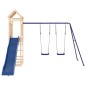 vidaXL Parque infantil de exterior madera maciza de pino vidaXL Parque infantil de exterior madera maciza de pino