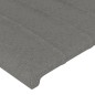 vidaXL Cabecero con LED de tela gris oscuro 180x5x78/88 cm vidaXL Cabecero con LED de tela gris oscuro 180x5x78/88 cm