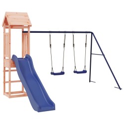 vidaXL Parque infantil de exterior madera maciza Douglas