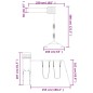 vidaXL Parque infantil de exterior madera maciza Douglas vidaXL Parque infantil de exterior madera maciza Douglas