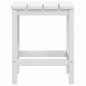 vidaXL Sillas de jardín Adirondack con mesa HDPE blanco vidaXL Sillas de jardín Adirondack con mesa HDPE blanco