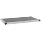 vidaXL Ducha de jardín con base gris 225 cm acero inoxidable vidaXL Ducha de jardín con base gris 225 cm acero inoxidable
