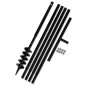 Taladro De Tierra Con Mango 100 mm Con Tubo De Extensión 5 M Acero Taladro De Tierra Con Mango 100 mm Con Tubo De Extensión 5 M Acero