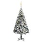 vidaXL Árbol de Navidad preiluminado con luces y bolas verde 180 cm vidaXL Árbol de Navidad preiluminado con luces y bolas verde 180 cm