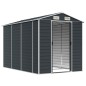 vidaXL Cobertizo de jardín acero galvanizado antracita 191x300x198 cm vidaXL Cobertizo de jardín acero galvanizado antracita 191x300x198 cm