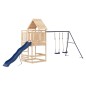 vidaXL Parque infantil de exterior madera maciza de pino vidaXL Parque infantil de exterior madera maciza de pino