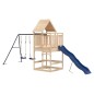 vidaXL Parque infantil de exterior madera maciza de pino vidaXL Parque infantil de exterior madera maciza de pino