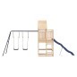 vidaXL Parque infantil de exterior madera maciza de pino vidaXL Parque infantil de exterior madera maciza de pino