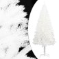 vidaXL Árbol de Navidad preiluminado con luces y bolas blanco 120 cm vidaXL Árbol de Navidad preiluminado con luces y bolas blanco 120 cm