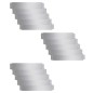 vidaXL Cercas para césped 15 piezas acero galvanizado 100x20cm vidaXL Cercas para césped 15 piezas acero galvanizado 100x20cm