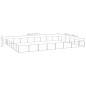 vidaXL Perrera plateada 48 m² acero vidaXL Perrera plateada 48 m² acero