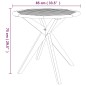 vidaXL Juego de comedor de jardín 3 piezas madera maciza de acacia vidaXL Juego de comedor de jardín 3 piezas madera maciza de acacia