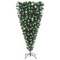 vidaXL Árbol de Navidad artificial invertido con LEDs y bolas 150 cm vidaXL Árbol de Navidad artificial invertido con LEDs y bolas 150 cm