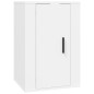 vidaXL Set de muebles de TV 3 piezas madera contrachapada blanco