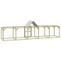 vidaXL Gallinero madera maciza de pino impregnada 500x100x150 cm vidaXL Gallinero madera maciza de pino impregnada 500x100x150 cm