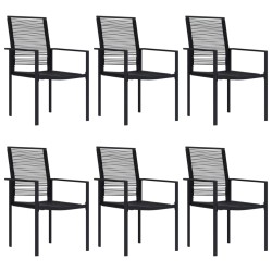 vidaXL Juego de comedor de jardín 7 piezas