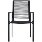 vidaXL Juego de comedor de jardín 7 piezas