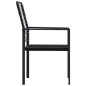 vidaXL Juego de comedor de jardín 7 piezas