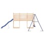 vidaXL Parque infantil de exterior madera maciza de pino vidaXL Parque infantil de exterior madera maciza de pino