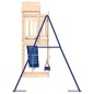 vidaXL Parque infantil de exterior madera maciza de pino