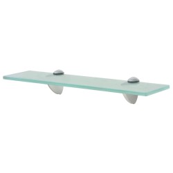 vidaXL Estantes flotantes 2 unidades vidrio 8 mm 40x10 cm