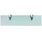vidaXL Estantes flotantes 2 unidades vidrio 8 mm 40x10 cm vidaXL Estantes flotantes 2 unidades vidrio 8 mm 40x10 cm