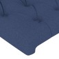 vidaXL Cabecero con LED de tela azul 160x7x78/88 cm vidaXL Cabecero con LED de tela azul 160x7x78/88 cm