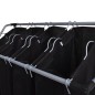 vidaXL Separador de colada con bolsas 2 unidades negro y gris vidaXL Separador de colada con bolsas 2 unidades negro y gris