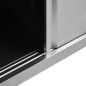 vidaXL Mesas de trabajo puertas correderas 2 ud acero 240x50x(95-97)cm