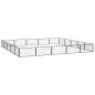 vidaXL Jaula perros 20 paneles acero recubierto polvo negro 100x50 cm vidaXL Jaula perros 20 paneles acero recubierto polvo negro 100x50 cm