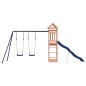 vidaXL Parque infantil de exterior madera maciza Douglas vidaXL Parque infantil de exterior madera maciza Douglas