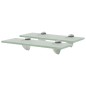 vidaXL Estantes flotantes 2 unidades vidrio 8 mm 30x10 cm vidaXL Estantes flotantes 2 unidades vidrio 8 mm 30x10 cm