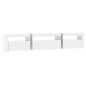 vidaXL Mueble de TV con luces LED blanco brillante 195x35x40 cm vidaXL Mueble de TV con luces LED blanco brillante 195x35x40 cm