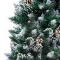 vidaXL Árbol de Navidad helado con luces, bolas y piñas 180 cm vidaXL Árbol de Navidad helado con luces, bolas y piñas 180 cm