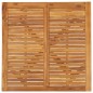 vidaXL Juego de comedor de jardín 5 piezas madera maciza de acacia vidaXL Juego de comedor de jardín 5 piezas madera maciza de acacia