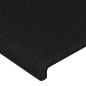 vidaXL Cabecero con luces LED tela negro 90x5x118/128 cm