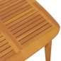 vidaXL Juego de comedor de jardín 5 piezas madera maciza de acacia vidaXL Juego de comedor de jardín 5 piezas madera maciza de acacia