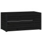 vidaXL Juego de cajas de jardín 4 piezas madera maciza de pino negro vidaXL Juego de cajas de jardín 4 piezas madera maciza de pino negro
